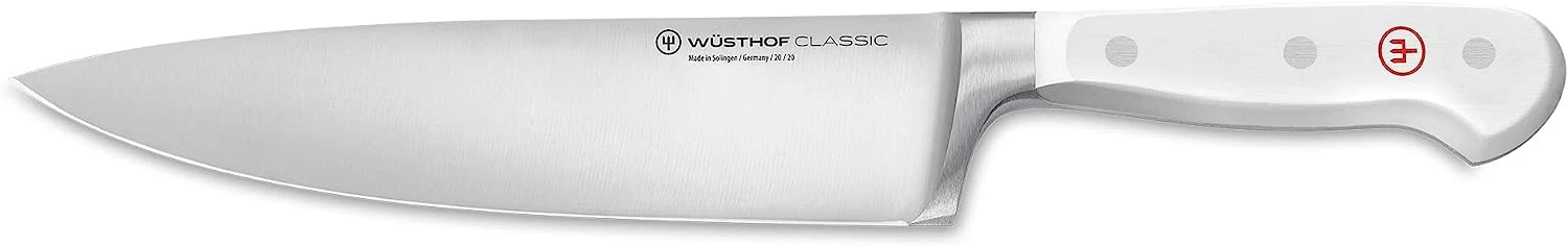 Wusthof Classic White - 8" Chef's Knife- Personalized Engraving Available 3 Wusthof Classic White - 8" Chef's Knife- Personalized Engraving Available