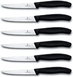 Victorinox Swiss Classic 6-Piece 4.5" Serrated Steak Knife Set