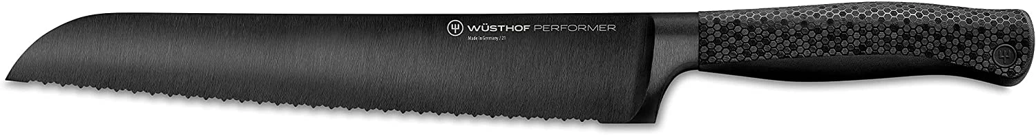 Wusthof Performer Black - 9" Double Serrated Bread Knife 3 Wusthof Performer Black - 9" Double Serrated Bread Knife