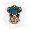 A-EDC Beads "Clown" Skull Lanyard Bead - Bronze -Knife Shop A EDC Beads Clown Skull Lanyard bead Bronze BHQ 87481 er