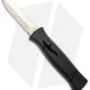 AKC 777 Blackfinger OTF Dagger Automatic Knife Black (3.25" Gold) -Knife Shop AKC 777 Blackfinger OTF Auto Black Gold Dagger BHQ 92040 jr