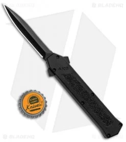 AKC F-16 D/A Dagger OTF Automatic Knife Black (3.3" Black) 9 AKC F-16 D/A Dagger OTF Automatic Knife Black (3.3" Black) -Knife Shop AKC F 16 DA Dagger OTF Auto Black Black GX 33364 jr bottlecap