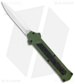 AKC F-16 D/A Dagger OTF Automatic Knife OD Green (3.3" Satin)