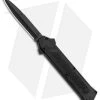 AKC F-16 D/A Bayonet OTF Automatic Knife Black Inlay (3.3" Black) -Knife Shop AKC F DA Bayo OTF Black Inlay Black BHQ 83219 jr