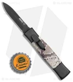 AKC Minion Concord OTF Automatic Knife Snake Skin (2.3" Black Dagger) 9 AKC Minion Concord OTF Automatic Knife Snake Skin (2.3" Black Dagger) -Knife Shop AKC Minion Concord OTF Auto Snake Skin Black Dagger BHQ 173568 jr bottlecap