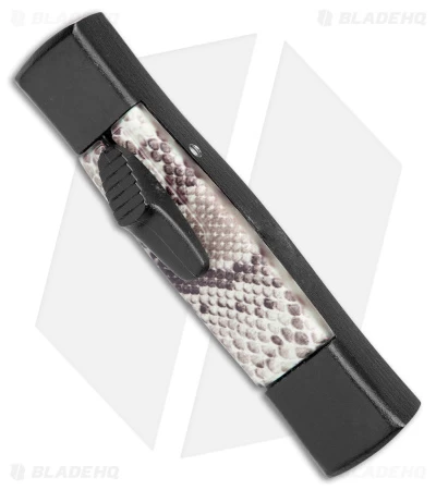 AKC Minion Concord OTF Automatic Knife Snake Skin (2.3" Black Dagger) 4 AKC Minion Concord OTF Automatic Knife Snake Skin (2.3" Black Dagger) - Image 2