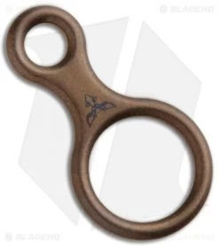 Audacious Concept Bronze Eight OWL Edition Paracord Lanyard Loop (Bead Blast)