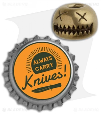 Audacious Concept Smiley 2.0 Bead - Brass 4 Audacious Concept Smiley 2.0 Bead - Brass - Image 2