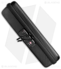 BRS Vault Secure Locking Knife Case - Carbon Fiber -Knife Shop BRS Vault Secure Knife Case CF BHQ 121937 jr lock