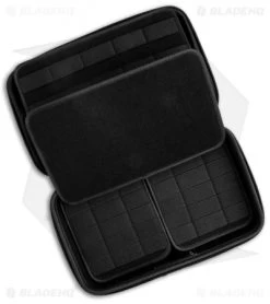 BRS Vault Secure Locking Knife Case - Matte Black -Knife Shop BRS Vault Secure Knife Case Matte Black BHQ 121933 jr open