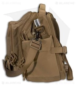 Beretta Tactical Messenger Bag (Coyote) 9 Beretta Tactical Messenger Bag (Coyote) -Knife Shop Beretta Tactical messenger bag Coyote BHQ 110534 td side
