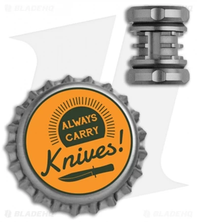 Bestech Knives Bestechman Gray Titanium Lanyard Bead 5 Bestech Knives Bestechman Gray Titanium Lanyard Bead - Image 3