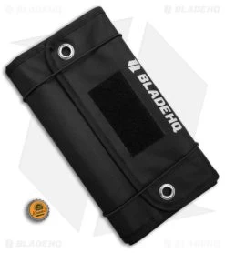 Blade HQ Jumbo Knife Roll Nylon Carry Case - Black W/Door Hooks -Knife Shop Blade HQ Jumbo Knife Roll Nylon Carry Case Black W Door Hooks BHQ 101144 td size