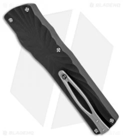 Brian Tighe & Friends Twist Tighe D/E OTF Automatic Knife Black (3.6" Stonewash) 8 Brian Tighe & Friends Twist Tighe D/E OTF Automatic Knife Black (3.6" Stonewash) -Knife Shop Brian Tighe and Friends Twist Tighe DE OTF Auto Black SW 001300 3 BHQ 101710 jr side