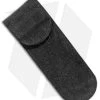 Case Cutlery Large Slip Pouch (5.25" Black) 9068 -Knife Shop Case Cutlery Large Slip Pouch Black BHQ 42458 jr