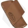 Case Side-Draw Medium Belt Sheath 3.75" Brown Leather -Knife Shop Case Side Draw Medium Belt Sheath Brown leather BHQ 81799 er