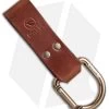Casstrom No. 3 Dangler Sheath Extension Carabiner D-Ring (Cognac Brown)