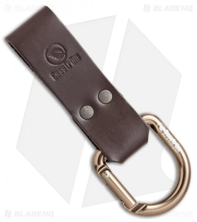 Casstrom No. 3 Dangler Sheath Extension Carabiner D-Ring (Dark Brown) 3 Casstrom No. 3 Dangler Sheath Extension Carabiner D-Ring (Dark Brown)