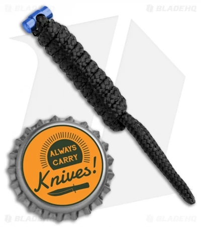 Chris Reeve Knives Small Sebenza Lanyard Black W/ Blue Pin 4 Chris Reeve Knives Small Sebenza Lanyard Black W/ Blue Pin - Image 2