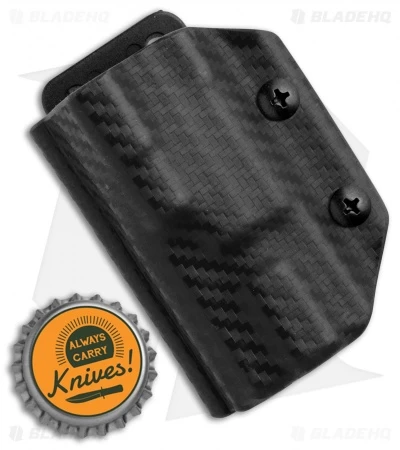 Clip & Carry Kydex Sheath For Leatherman Free P4 Multi-Tool (Black CF) 5 Clip & Carry Kydex Sheath For Leatherman Free P4 Multi-Tool (Black CF) - Image 3