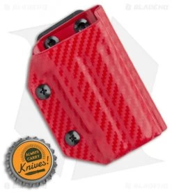Clip & Carry Leatherman Surge Sheath - Red CF Print Kydex -Knife Shop Clip and Carry Leatherman Surge Sheath Red CF Print Kydex BHQ 105565 jr bottlecap