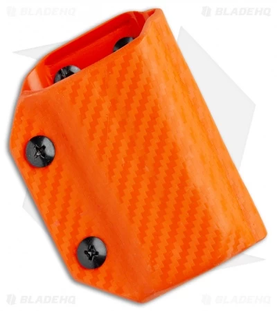 Clip & Carry Leatherman Wave / Wave+ Sheath - Orange Carbon Fiber Print Kydex 3 Clip & Carry Leatherman Wave / Wave+ Sheath - Orange Carbon Fiber Print Kydex