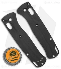 Flytanium Crossfade G-10 Scales For Benchmade Bugout - Black -Knife Shop Crossfade Bugout Scales Black G 10 BHQ 134049 jr bottlecap