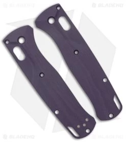 Flytanium Custom Crossfade G-10 Scales For Benchmade Bugout - Purple Haze