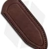 Delta Sheath Delta Shield Mini Fixed Blade Sheath - Dark Brown -Knife Shop Delta Sheath Shield Mini Dark Brown Sheath BHQ 114729 jr