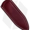 Delta Sheath Delta Shield Fixed Blade Sheath - Burgundy -Knife Shop Delta Sheath Shield Standard Burgundy Sheath BHQ 114731 jr