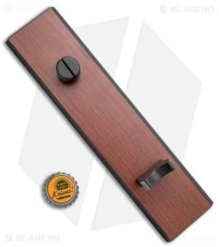 Rite Edge Fixed Blade Knife Display Stand - Black/Brown -Knife Shop Display Fixed Blade Wood Brown Black BHQ 75382 jr bottlecap