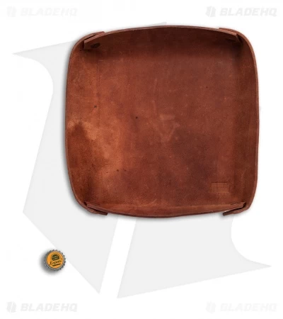 Fire Hall Knife & Leather Light Tan Leather Valet Tray 6 Fire Hall Knife & Leather Light Tan Leather Valet Tray - Image 4