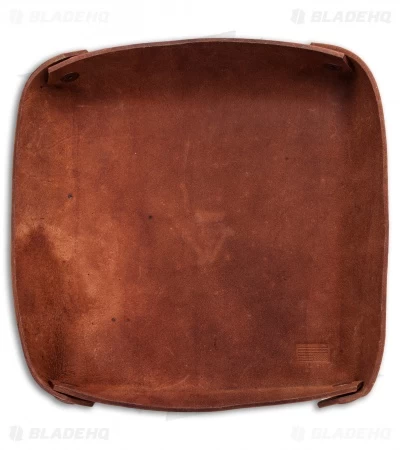 Fire Hall Knife & Leather Light Tan Leather Valet Tray 3 Fire Hall Knife & Leather Light Tan Leather Valet Tray