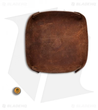 Fire Hall Knife & Leather Light Tan Leather Valet Tray Small 6 Fire Hall Knife & Leather Light Tan Leather Valet Tray Small - Image 4