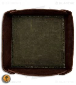 Fire Hall Knife & Leather Large Valet Tray With Canvas 7 Fire Hall Knife & Leather Large Valet Tray With Canvas -Knife Shop Fire Hall Knife and Leather Large Valet Tray Canvas BHQ 91193 jr bottlecap