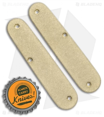 Flytanium Custom Brass Scales For Victorinox Cadet Swiss Army Knife (84mm) 5 Flytanium Custom Brass Scales For Victorinox Cadet Swiss Army Knife (84mm) - Image 3