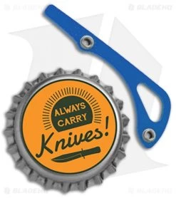 Flytanium Blue G-10 Bugout Backspacer For Benchmade Bugout -Knife Shop Flytanium Blue G 10 Bugout Backspacer Benchmade Bugout BHQ 137152 jr bottlecap