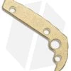 Flytanium Custom Brass Back Spacer For Demko AD20.5 Knife (Stonewash) -Knife Shop Flytanium Brass Back Spacer for Demko AD 20.5 SW BHQ 176636 jr
