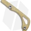 Flytanium Brass Mini Bugout Backspacer For Benchmade Mini Bugout -Knife Shop Flytanium Brass Backspacer Benchmade Mini Bugout BHQ 116864 jr