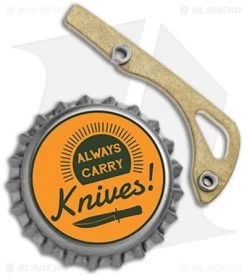 Flytanium Brass Mini Bugout Backspacer For Benchmade Mini Bugout 7 Flytanium Brass Mini Bugout Backspacer For Benchmade Mini Bugout -Knife Shop Flytanium Brass Backspacer Benchmade Mini Bugout BHQ 116864 jr bottlecap