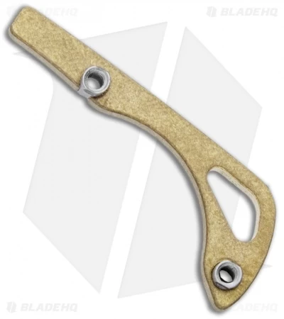 Flytanium Brass Mini Bugout Backspacer For Benchmade Mini Bugout 3 Flytanium Brass Mini Bugout Backspacer For Benchmade Mini Bugout