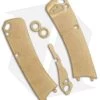 Flytanium Brass Outfit For Benchmade Mini Crooked River - Stonewash -Knife Shop Flytanium Brass Outfit Benchmade Mini Crooked River BHQ 112247 jr
