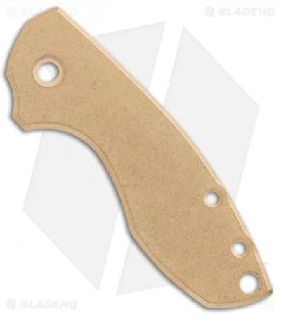 Flytanium Brass Scale For CRKT Pilar 3 Flytanium Brass Scale For CRKT Pilar