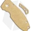 Flytanium Brass Scale For CRKT Squid - Antique Stonewash