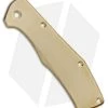 Flytanium Brass Scale For Gerber Flatiron Knife -Knife Shop Flytanium Brass Scales for Gerber Flatiron Antique SW jr