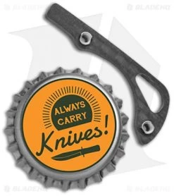 Flytanium Carbon Fiber Mini Bugout Backspacer For Benchmade Mini Bugout -Knife Shop Flytanium CF Backspacer Benchmade Mini Bugout BHQ 116862 jr bottlecap