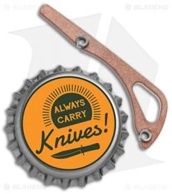 Flytanium Copper Bugout Backspacer For Benchmade Bugout -Knife Shop Flytanium Copper Bugout Backspacer Benchmade Bugout BHQ 116631 jr bottlecap