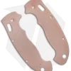 Flytanium Custom Copper Scales For Spyderco Manix 2 XL - Stonewash -Knife Shop Flytanium Copper Manix 2 XL Scales BHQ 103760 jr