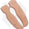Flytanium Custom Copper Scales For Spyderco Shaman - Stonewash -Knife Shop Flytanium Copper Scales Spyderco Shaman BHQ 116866 jr