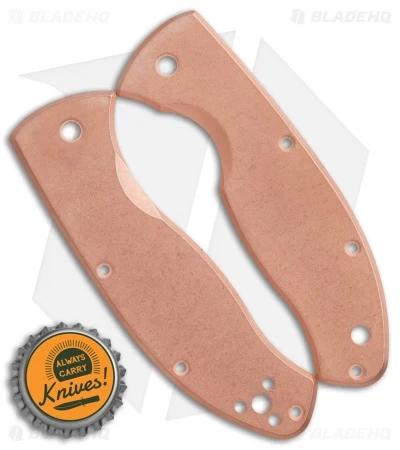 Flytanium Copper Scales For Spyderco Tenacious Knife 4 Flytanium Copper Scales For Spyderco Tenacious Knife - Image 2